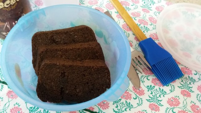WHOLE WHEAT CHOCOLATE BANANA CAKE(EGGLESS)