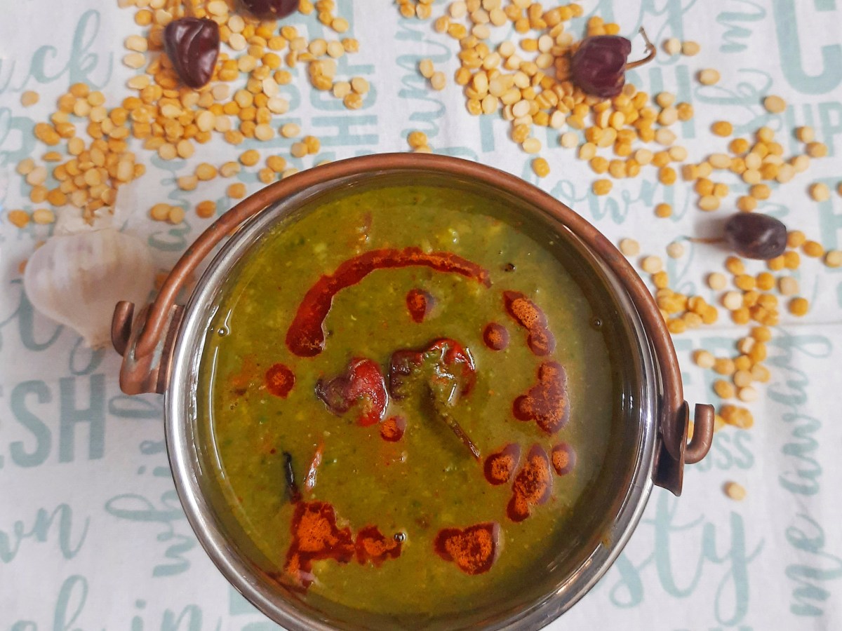 Hariyali Dal Recipe| Palak Methi Bathua&nbsp;Dal
