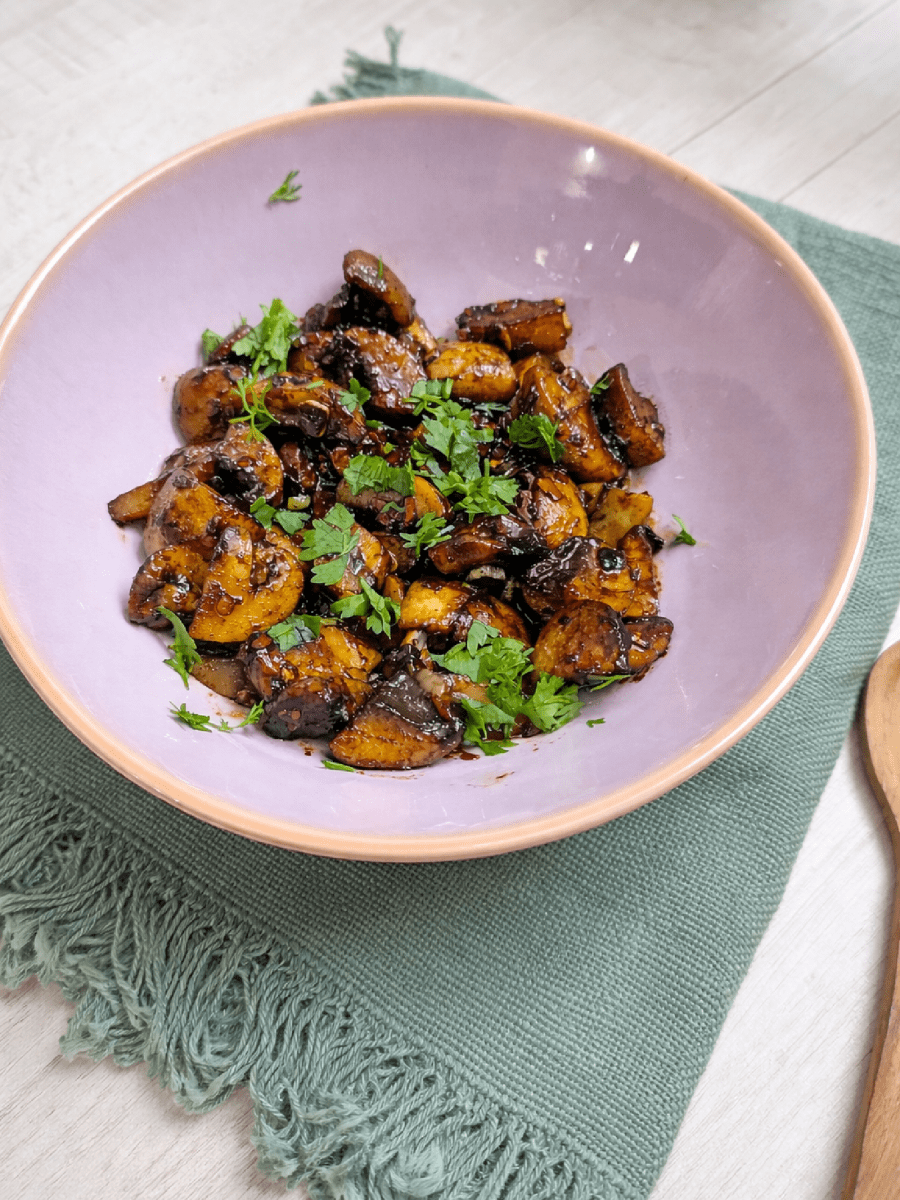 Mushroom Stir Fry (Quick, flavorful & Restuarant&nbsp;Style)